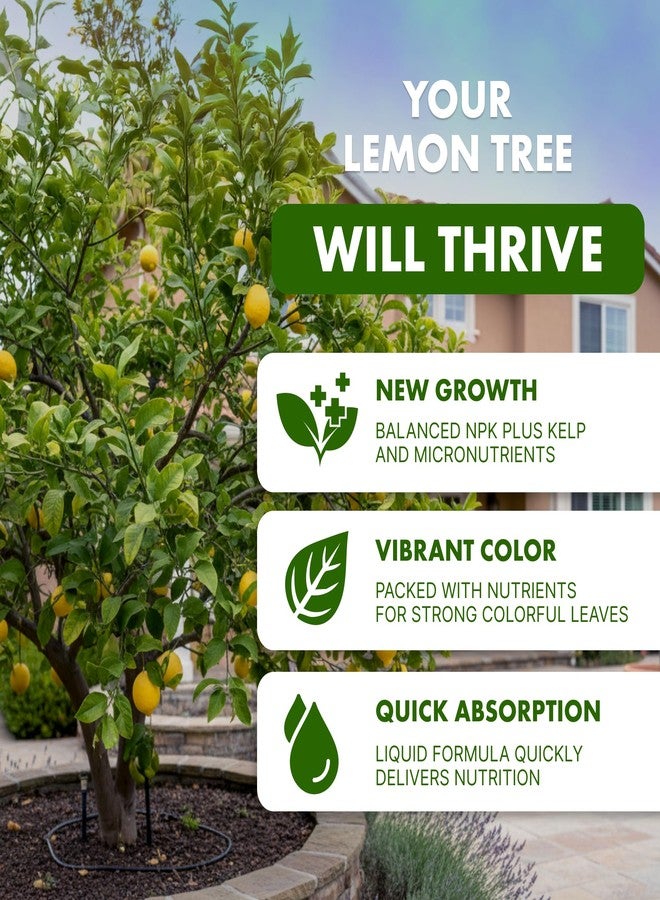 TPS NUTRIENTS Lemon Tree Fertilizer for Lemon Trees and Citrus, Liquid Plant Food, 32 oz (1 Quart) - Image 2